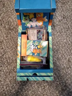 Pokemon TCG Random Card Bulk Paldea Adventure Chest Filled See Pictures - Image 2