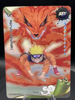 Naruto Uzumaki NRSA01-SSR-019L3 Naruto Kayou Card (ENGLISH) - Image 1