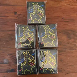 Crown Zenith CARD SLEEVES 65CT SEALED POKEMON Lot of 5 - Image 1