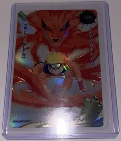 Naruto Uzumaki NRSA01-SSR-019L3 English Naruto Kayou Card Heavens Scroll NM - Image 1
