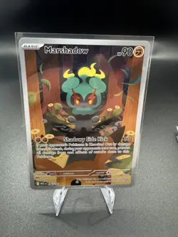 Marshadow 146/132 Pokemon Mega Evolution Illustration Rare Card Near Mint (NM) 2 - Image 1