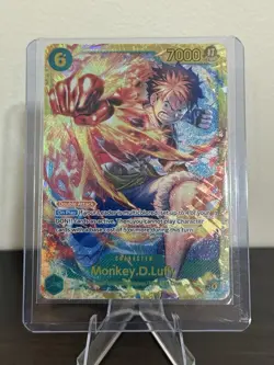 One Piece Card Game Monkey.D.Luffy OP13-118 Carrying on His Will - Image 3