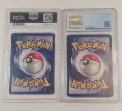 1999 Pokemon 1st Edition Graded Card Lot (2) PSA 8 And CGC 8.5 - Image 2