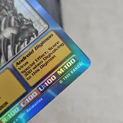 1999 Machinedramon Bo-55 Series 2 Booster Digimon Card NM Digi- Bandai Holo Foil - Image 4