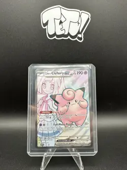 Lillie's Clefairy ex 195 Sv: Scarlet & Violet Promo Cards Holo Near Mint - Image 1