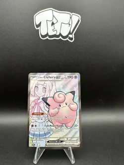 Lillie's Clefairy ex 195 Sv: Scarlet & Violet Promo Cards Holo Near Mint - Image 3
