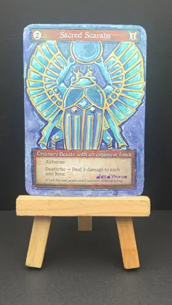 Altered Sorcery: Contested Realm "Sacred Scarabs" Card Beta - Image 3
