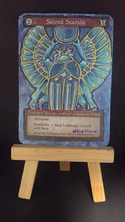 Altered Sorcery: Contested Realm "Sacred Scarabs" Card Beta - Image 4
