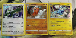 Thundurus Tornadus Landorus Holo Set Pokemon Card Black & White NM - Image 1