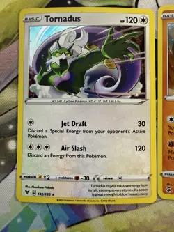 Thundurus Tornadus Landorus Holo Set Pokemon Card Black & White NM - Image 4