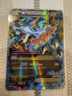Pokemon Mega-Charizard-EX TCG Holo Card 108/106 Secret Rare - Image 1