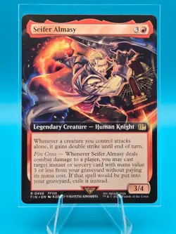 NM - 2025 Magic the Gathering, Final Fantasy, Seifer Almasy, Rare, 0466 - Image 1