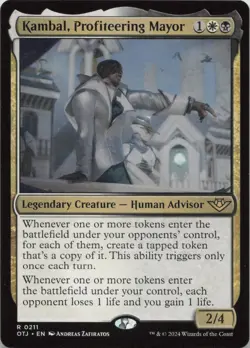 Kambal, Profiteering Mayor R Outlaws of Thunder Junction 211 - LP MTG - Image 1