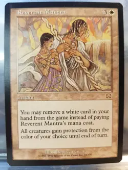 Reverent Mantra - Mercadian Masques - nm - Magic the Gathering- MTG - Image 1
