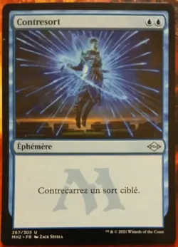 mtg magic counterspell modern horizons 2 FRENCH vf fr contresort - Image 1