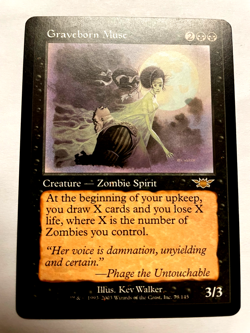 Graveborn Muse Legions Regular Rare Completely mint must see Don't miss out!!! - Image 1