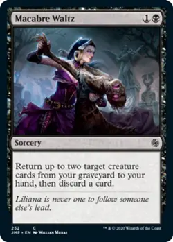 x1 Macabre Waltz - Jumpstart - NM - MTG - Image 1