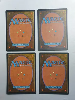 Spectral Bears x4 PLAYSET, MTG Homelands (1995) Uncommon Green Creature NM - Image 2