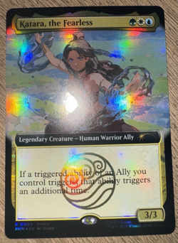 MTG Avatar: The Last Airbender Foil Katara ,The Fearless Promo SDCC 2025 (NM) - Image 1