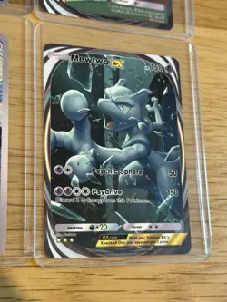 4x Pokemon Tcgp Lot PTCGP Van Gogh Custom Fan Art Gift Cards - Mew & Mewtwo - Image 5