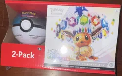 Pokemon TCG Prismatic Evolutions Elite Trainer Box ETB W/Pokeball Tin Bundle - Image 1
