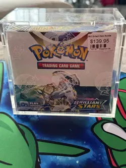 Pokemon TCG Sword & Shield Brilliant Stars Factory Sealed Booster Box And Case!! - Image 1