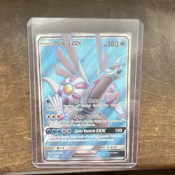 Near Mint Pokemon Palkia GX Ultra Rare Full Art Holo SM-Forbidden Light 119/131 - Image 1
