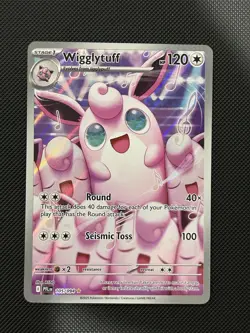Pokemon TCG Wigglytuff 105/094 IR Phantasmal Flames Illustration Rare English NM - Image 1