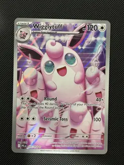 Pokemon TCG Wigglytuff 105/094 IR Phantasmal Flames Illustration Rare English NM - Image 2