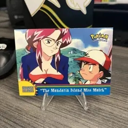The Mandarin Island Miss Match OR16 Topps Pokemon Series 3 TV Animation Blue - Image 1