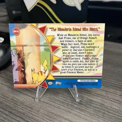 The Mandarin Island Miss Match OR16 Topps Pokemon Series 3 TV Animation Blue - Image 2