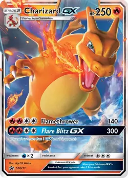 Charizard GX SM211 Sm Holo for sale online - Image 3