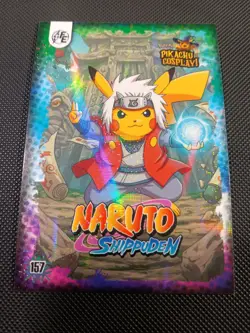 Jiriya Naruto (Pikachu) #157 - Galaxy Holo - Electric Pikachu Cosplay - Pokemon - Image 1