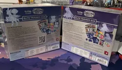 LOT OF 2 Pokemon Chilling Reign Ice & Shadow Rider Calyrex Elite Trainer Box ETB - Image 2