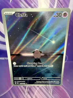 Cleffa 202/197 Illustration Rare Pokemon TCG Obsidian Flames (Pack Fresh) NM+/M - Image 1