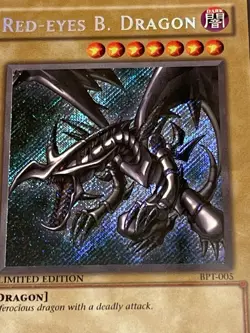 COLLECTOR'S TINS BPT-005 RED EYES BLACK DRAGON PSA 5 YUGIOH PROMO 2002 - Image 2