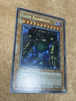 🔥 ENGLISH YUGIOH Gate Guardian MRD-000 SECRET Metal Raiders 1st Edition VLP #1 - Image 4