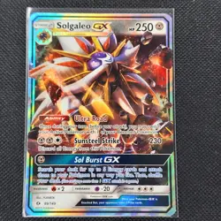 Solgaleo GX - 89/149 - Ultra Rare - Sun & Moon Base - Pokemon Card - NM/M - Image 1