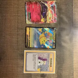 Pokemon Celebrations 34 Card Lot Pikachu V Xerneas Ex Imposter Professor Oak - Image 2