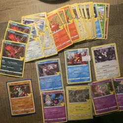 Pokemon Celebrations 34 Card Lot Pikachu V Xerneas Ex Imposter Professor Oak - Image 3