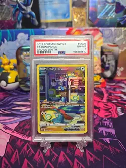 Crown Zenith Dunsparce Galarian Gallery Ultra Rare Full Art Holo Card #GG23/GG70 - Image 1