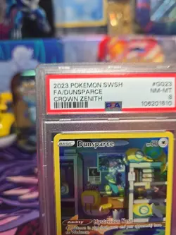 Crown Zenith Dunsparce Galarian Gallery Ultra Rare Full Art Holo Card #GG23/GG70 - Image 2