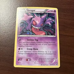 Pokemon Gengar Holo Rare TCG Card 60/162 XY Breakthrough LP - Image 1