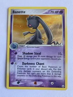 Banette 1/101 - Rare Holo - Hidden Legends - Vintage 2004 - Pokemon Card NM - 1¢ - Image 1