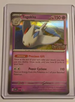 Togekiss SVP 038 Scarlet & Violet Promo Cards Holo Pokemon TCG & Bonus Card - Image 2