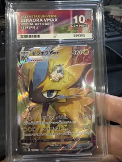 Pokemon Zeraora VMAX SAR 219/172 S12a VSTAR Universe Card Japanese Edition - Image 1