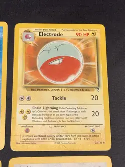 Vintage WOTC Pokemon Card Rare Lot - Fossil, Jungle, Base Set 1999 MP/HP - Image 4