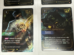 2025 League of Legends Riftbound Lot of 4 Alternate Art Foil cards - Image 3