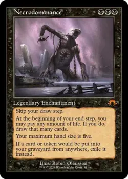 ~ Necrodominance (Retro Frame) ~ NM ~ Modern Horizons 3 ~ MTG ~ - Image 1
