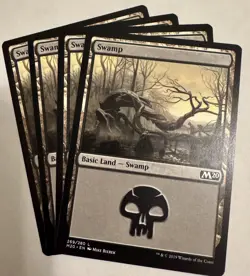 4x Swamp | 269/280 | M20 Core Set 2020 | MTG Magic Cards - Image 1